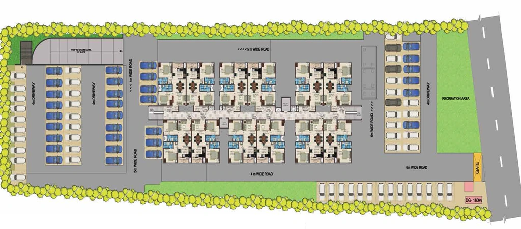 Master Plan of Confident Oasis in Menamkulam, Thiruvananthapuram - Image 422722