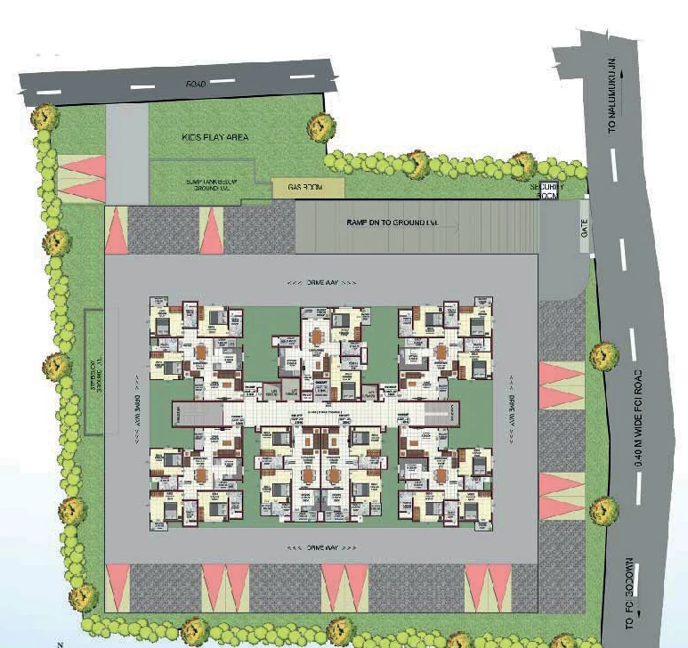 Master Plan of Confident Prime 3 in Kazhakootam, Thiruvananthapuram - Image 422802