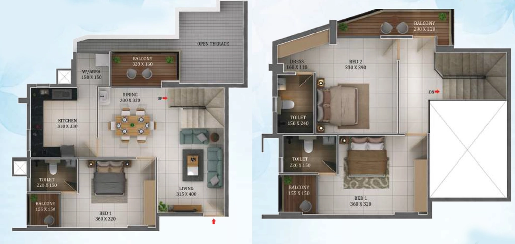 3 BHK Duplex in Cordial Achutham in PTP Nagar, Thiruvananthapuram - Image 926251