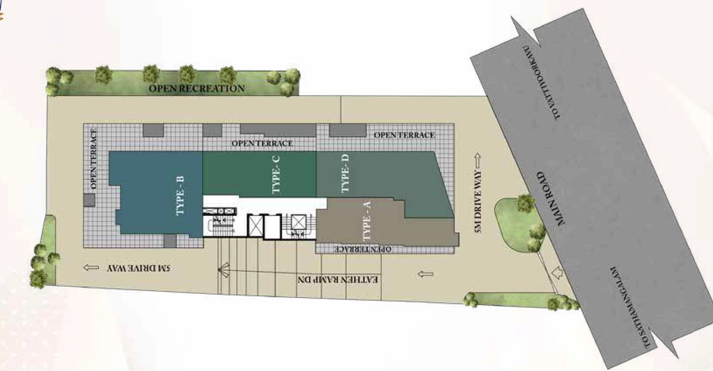 Master Plan of Cordial Vajram in Maruthankuzhi, Thiruvananthapuram - Image 422748