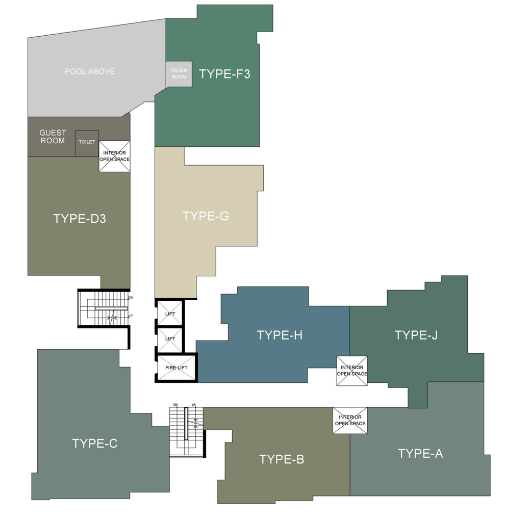 Floor Plan of Cordial Vivana in Pallippuram, Thiruvananthapuram - Image 422736