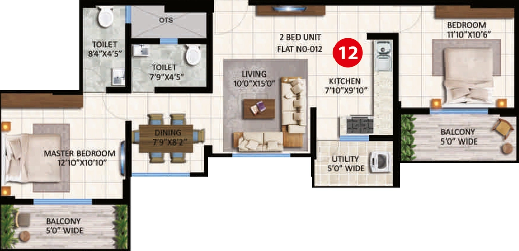 2 BHK Flat in Vmaks Laurel in Attibele, Bangalore - Image 926264