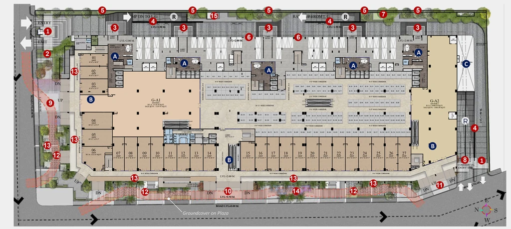 Master Plan of KGK Aakar in Jagatpura, Jaipur - Image 422831