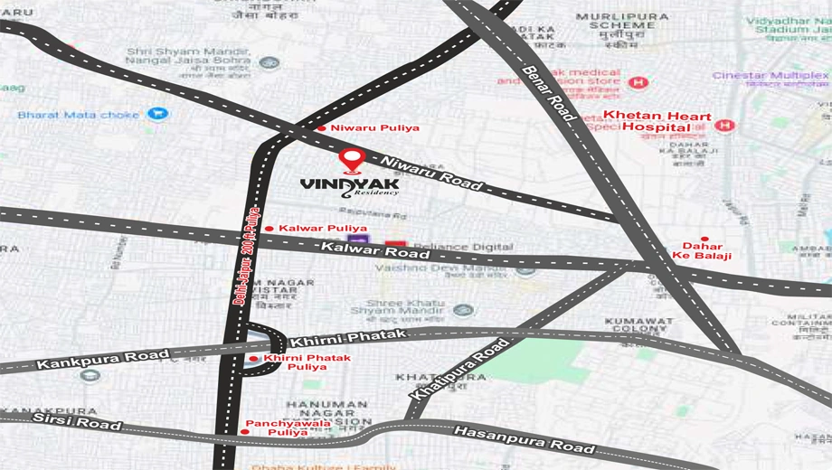 Location of Shri Vinayak Residency 1 - Image 422890
