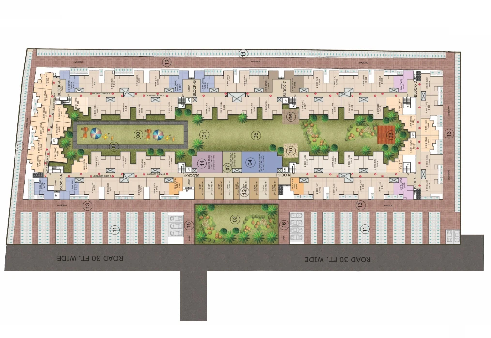 Master Plan of Unique Vatika in Chaukhan, Jodhpur - Image 422964
