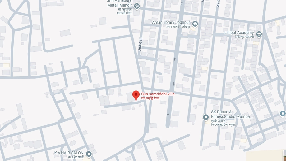 Location of Sunprime Sun Samriddhi in Pal Gaon, Jodhpur - Image 422971