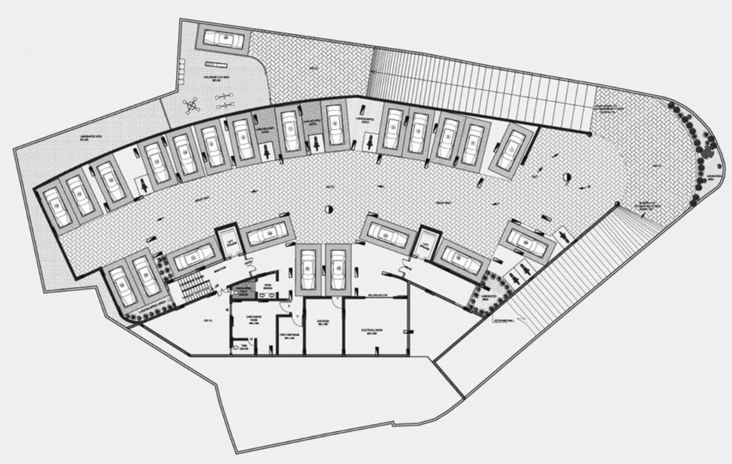 Master Plan of Jos Alukkas Golden Ark in Anayara, Thiruvananthapuram - Image 423041