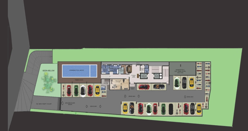 Master Plan of Osko Grand Riviera in Anayara, Thiruvananthapuram - Image 423003