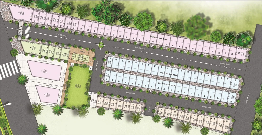 Master Plan of Turban Shri Ram Avenue 1 in Ajmer Road, Jaipur - Image 423147