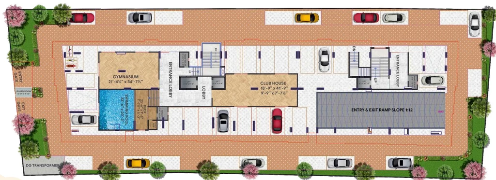 Master Plan of MG Aranyaa in Jagatpura, Jaipur - Image 423173