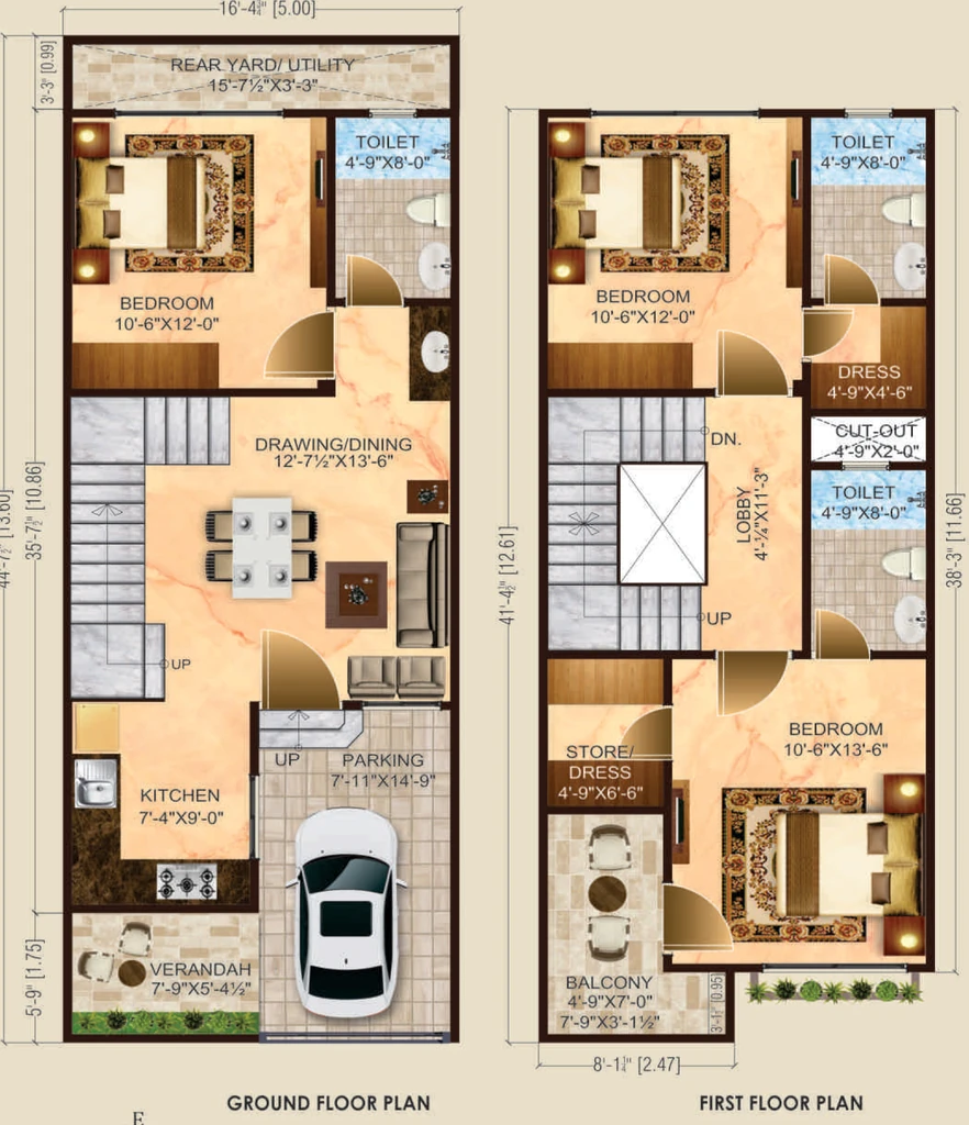 3 BHK House/Villa in Defined World City in Ajmer Road, Jaipur - Image 926415