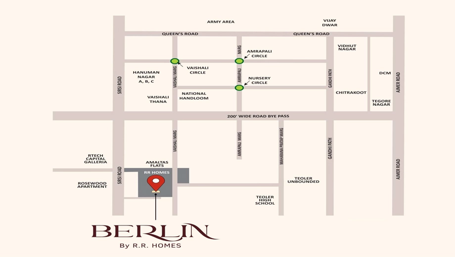 Location of R R Berlin - Image 423259
