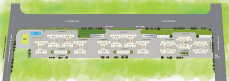 Master Plan of Pacifica North Enclave in Vaishnodevi Circle, Ahmedabad - Image 26898