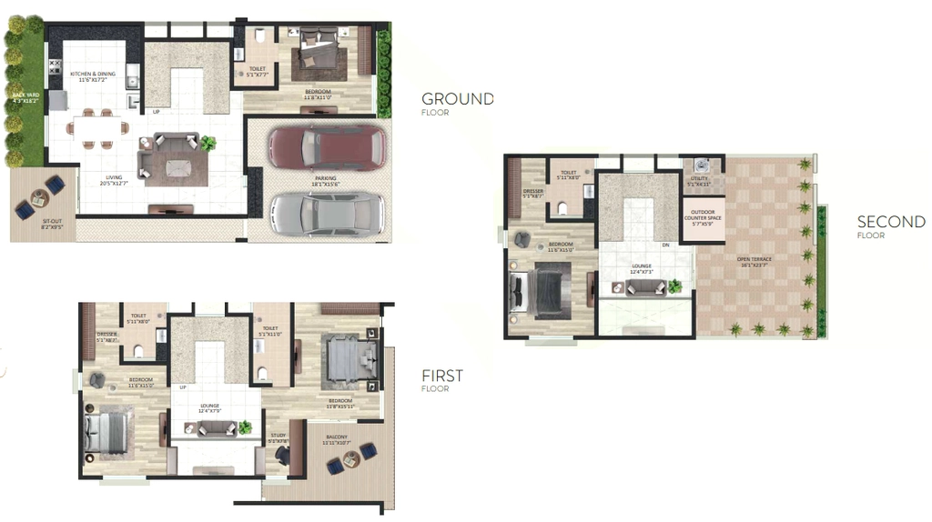 4 BHK House/Villa in SJ Park Ville in Varthur, Bangalore - Image 926455
