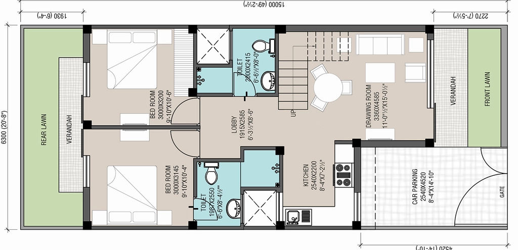 2 BHK House/Villa in Eldeco Aranya in Panchkula, Chandigarh - Image 926461
