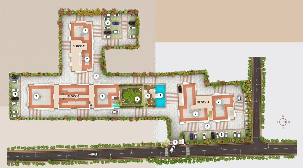 Master Plan of BB Fortune in Betkuchi, Guwahati - Image 423483