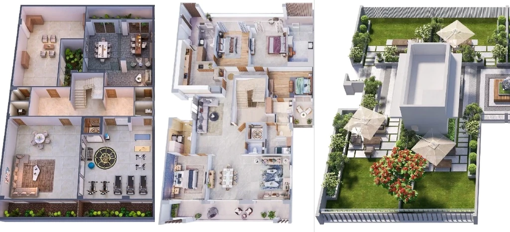 4 BHK House/Villa in Trident Hills Villas in Panchkula, Chandigarh - Image 926542