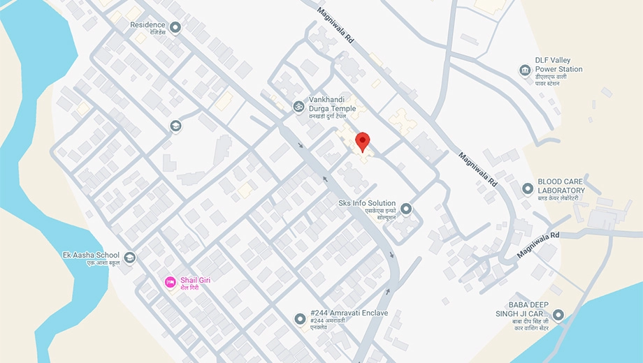 Location of Amravati Enclave in Panchkula, Chandigarh - Image 423562