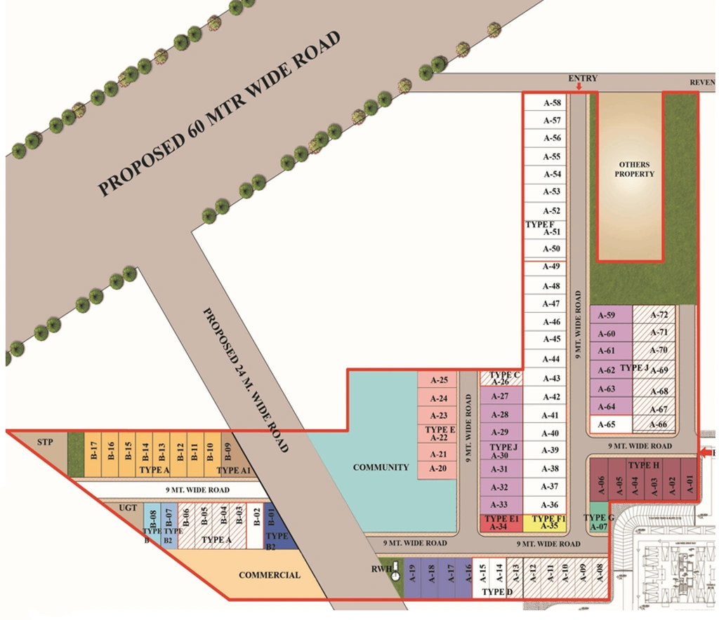Master Plan of Essel Asha Gulmohar in Panchkula, Chandigarh - Image 423588