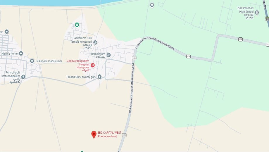 Location of BBG Capital West in Gannavaram, Vijayawada - Image 423715
