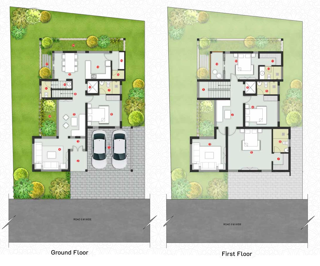 4 BHK House/Villa in Anta Palace Avenue in Kowdiar, Thiruvananthapuram - Image 926714