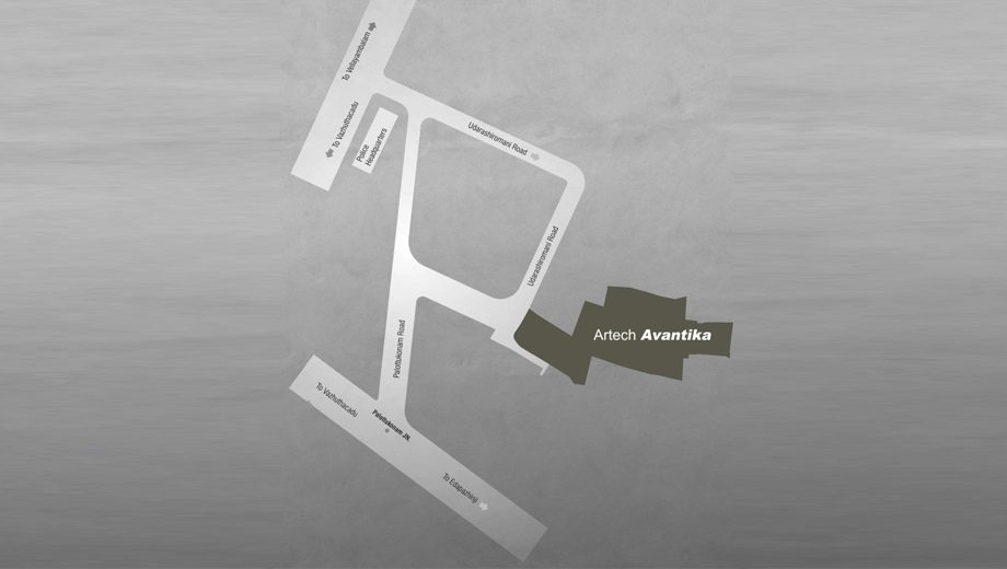 Location of Artech Avantika in Vellayambalam, Thiruvananthapuram - Image 423994