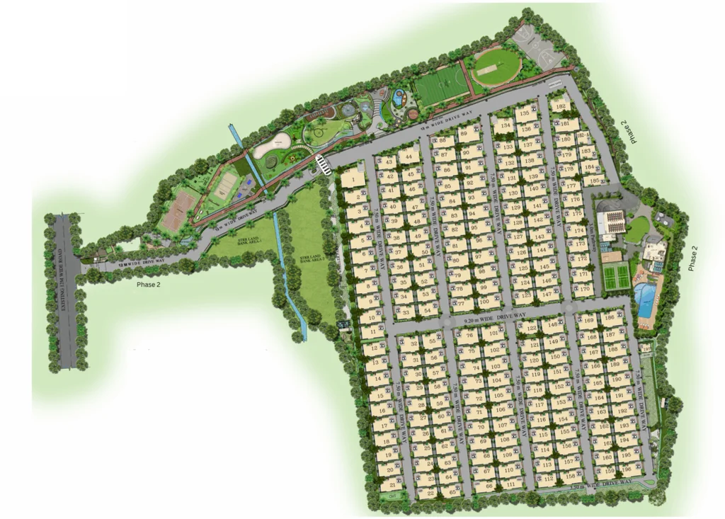 Master Plan of Saritha Santorini in Whitefield, Bangalore - Image 423734