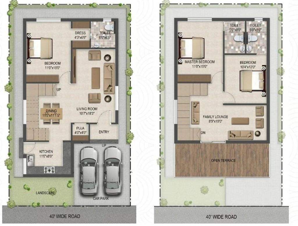 3 BHK House/Villa in Fugen Royal Infinia in Ramavarapadu, Vijayawada - Image 927210