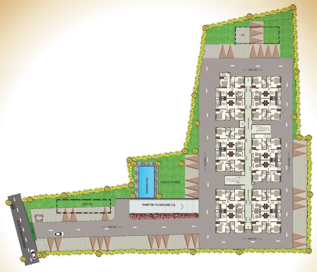 Master Plan of Confident Crown in Kazhakootam, Thiruvananthapuram - Image 424087