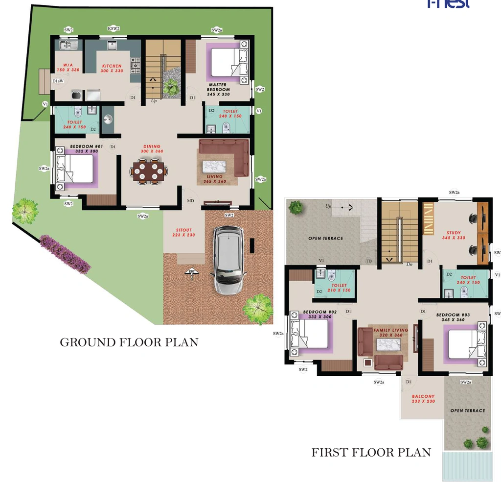 4 BHK House/Villa in Cordial I Nest in Kazhakootam, Thiruvananthapuram - Image 926733