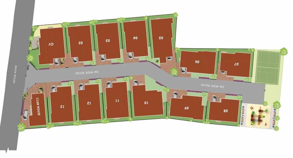 Master Plan of Cordial I Nest in Kazhakootam, Thiruvananthapuram - Image 424010