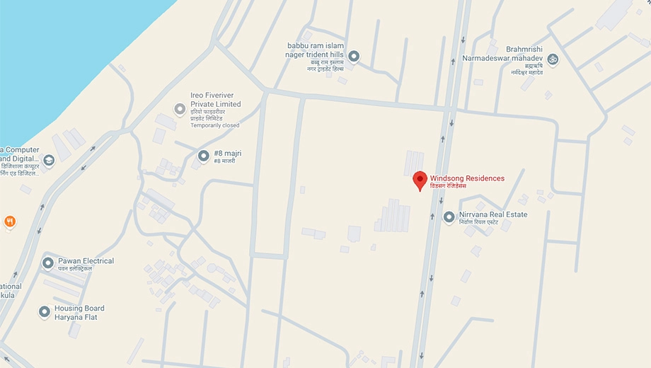 Location of Trident Windsong Residences in Panchkula, Chandigarh - Image 423836