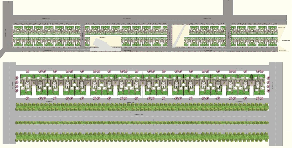 Master Plan of Trident Windsong Residences in Panchkula, Chandigarh - Image 423838