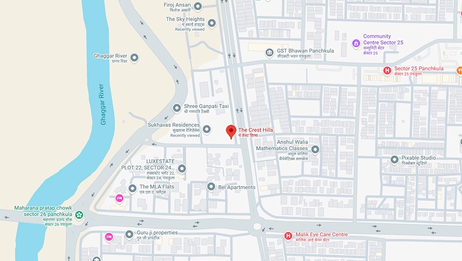 Location of The Crest Hills - Image 423870