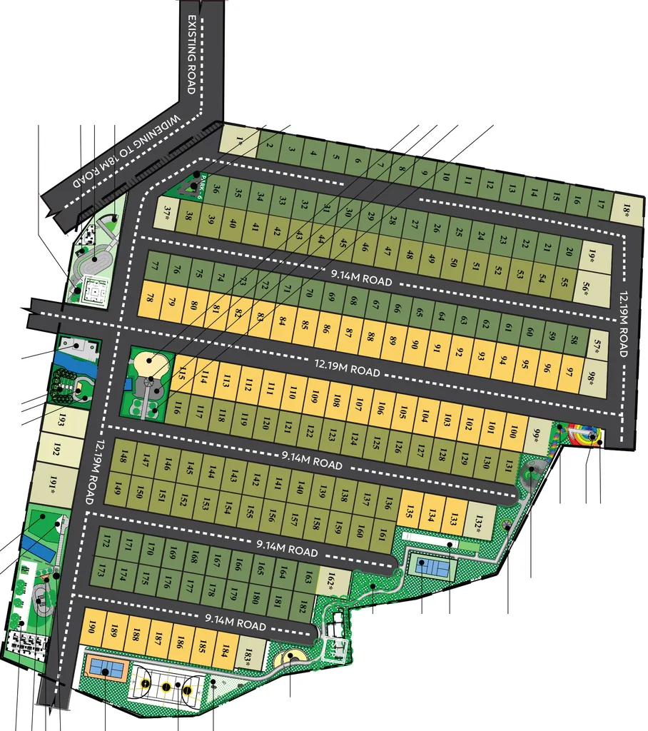 Master Plan of KNS Sampada in Kengeri, Bangalore - Image 424143