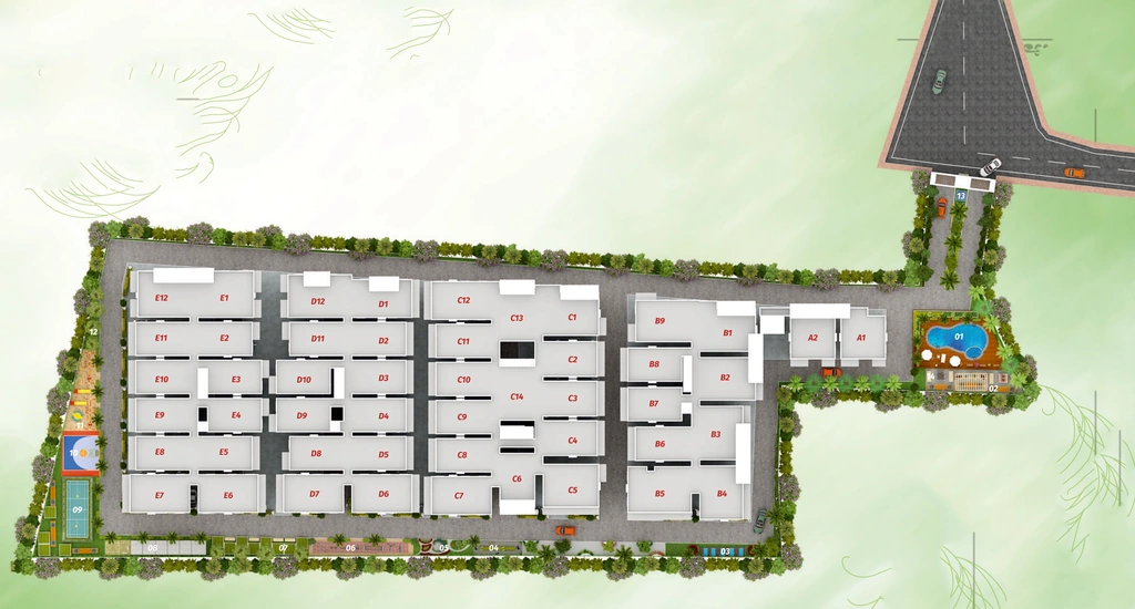 Master Plan of Mukunda Gokulam in Krishnarajapuram, Bangalore - Image 424229