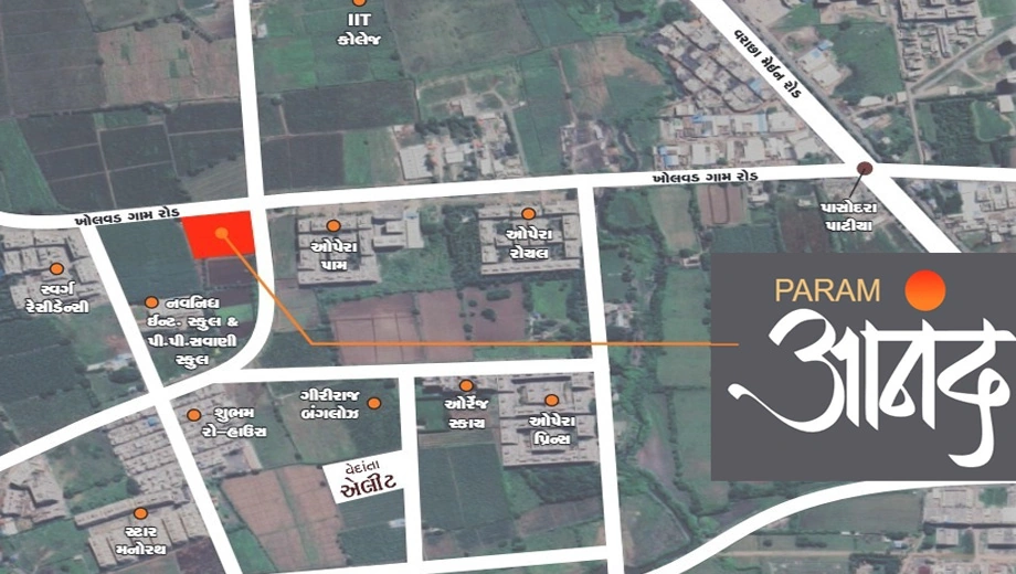 Location of Param Anand in Kamrej, Surat - Image 424221