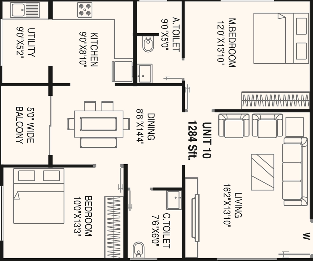 2 BHK Flat in Aditya Raaga in Begur, Bangalore - Image 926848