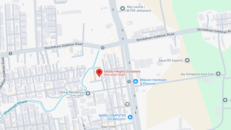 Location of Himmatbhai Varday Heights - Image 424331