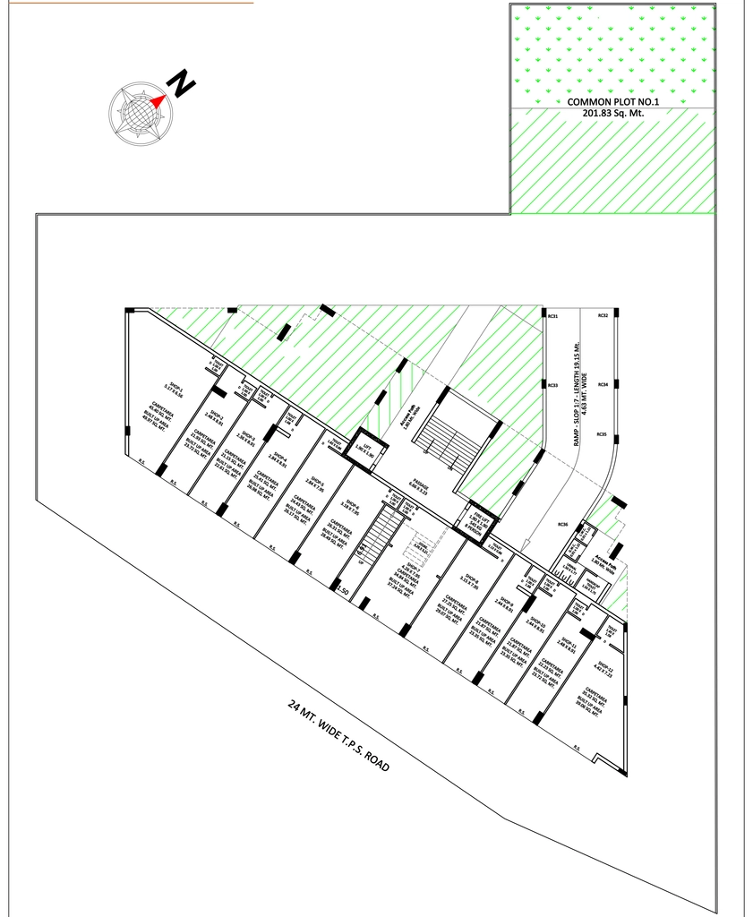 Master Plan of Vastu Nest in Mavdi, Rajkot - Image 424439