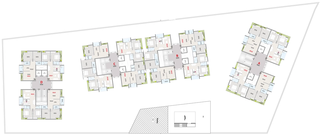 Master Plan of Vastu Shilp in Mavdi, Rajkot - Image 424458