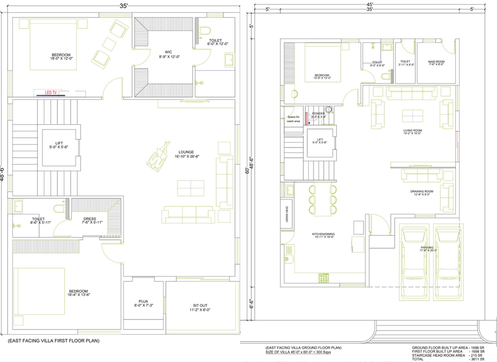 3 BHK House/Villa in E Infra Autumn in Maheshwaram, Hyderabad - Image 926915