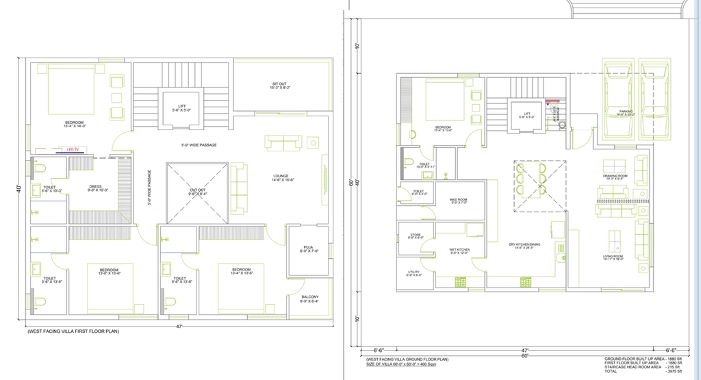 4 BHK House/Villa in E Infra Autumn in Maheshwaram, Hyderabad - Image 926916