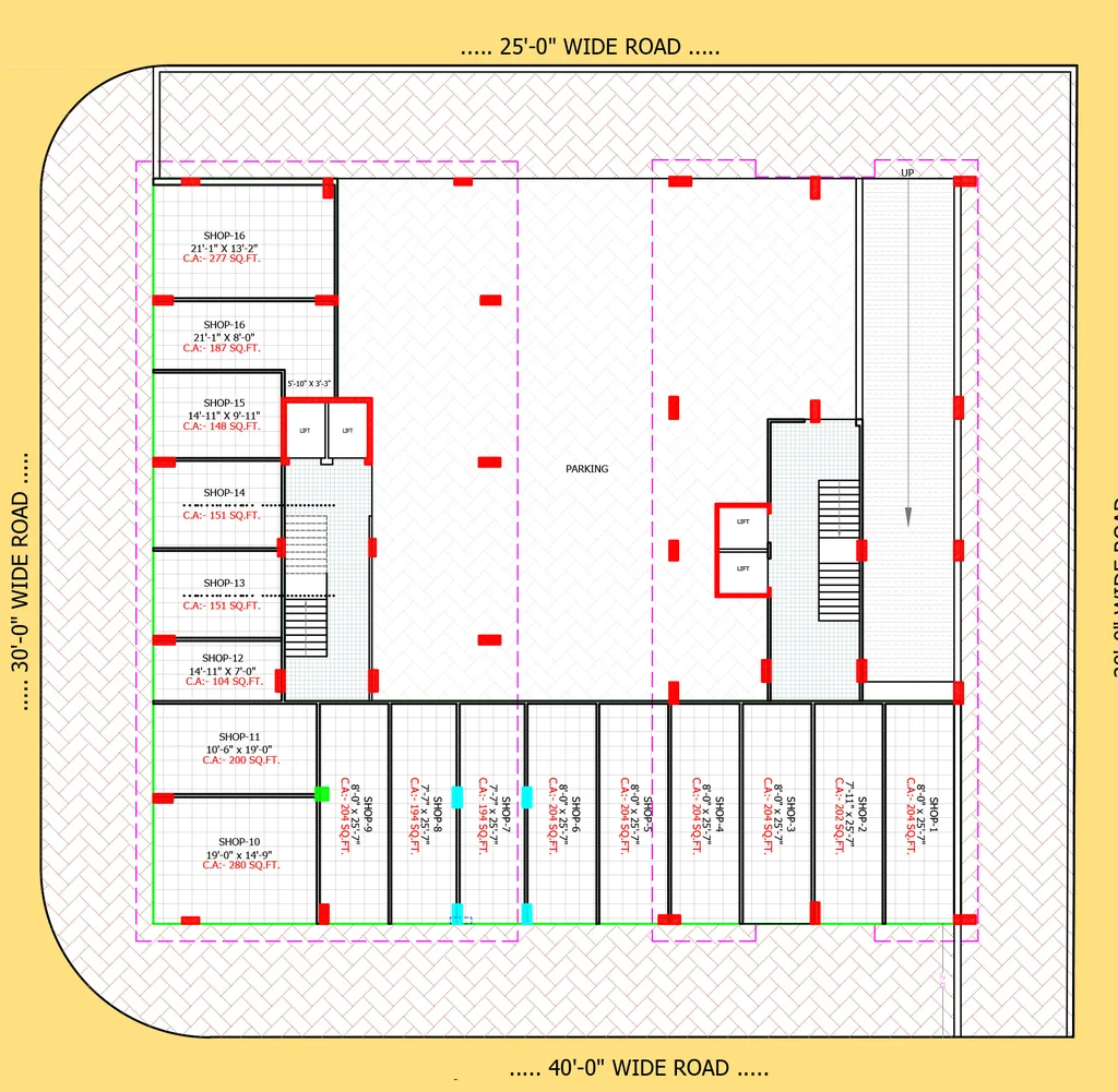 Master Plan of Hemrajbhai Dream Hills in Mota Mava, Rajkot - Image 424605