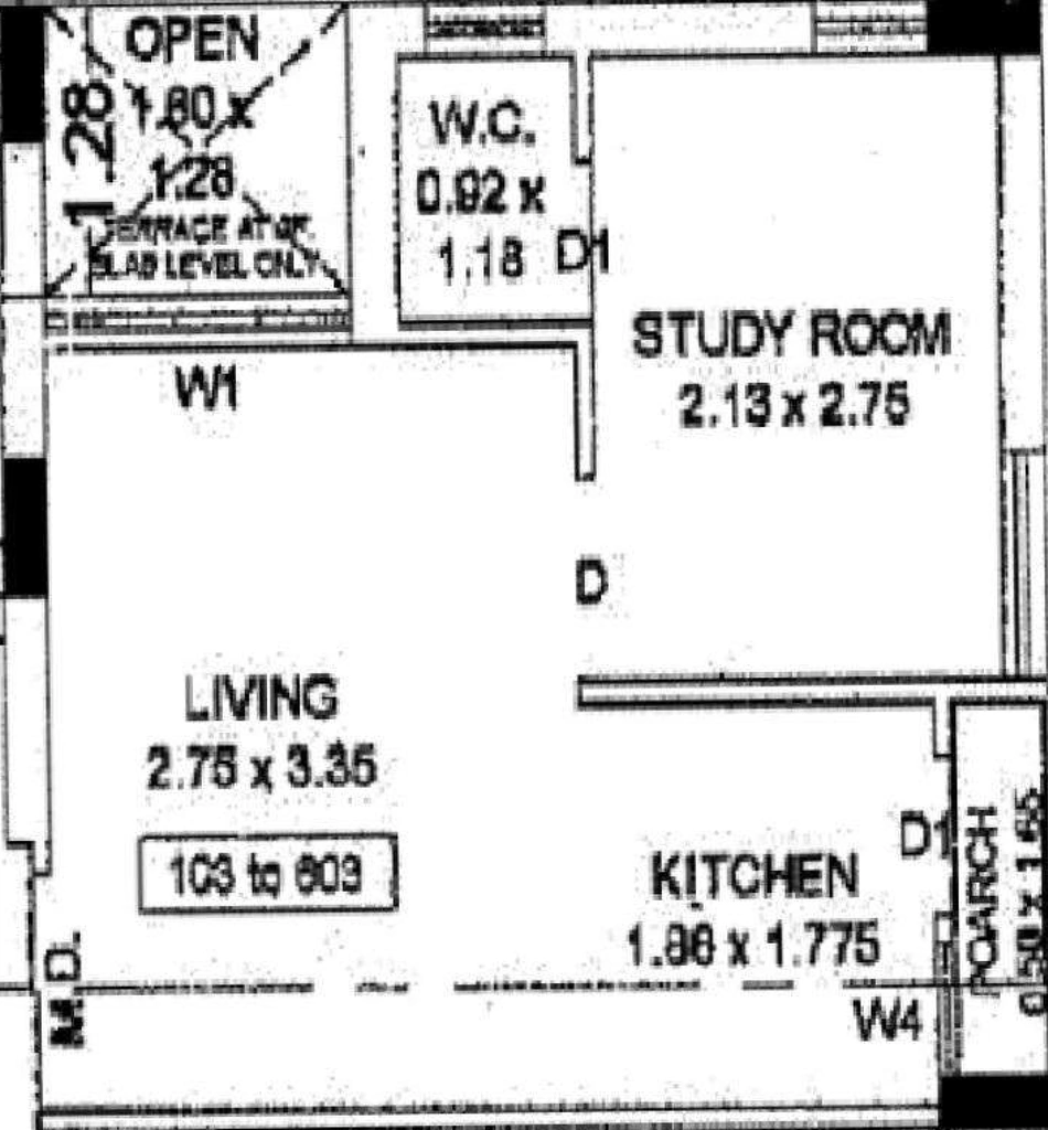 1 BHK Flat in Rughani Golden City in Mota Mava, Rajkot - Image 926970