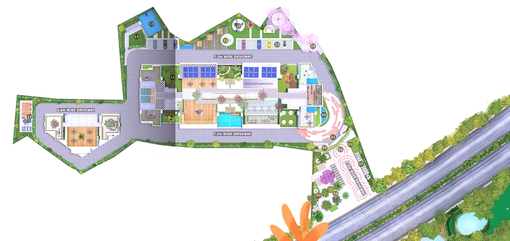 Master Plan of Aadiv The Gardenia in null, Bhubaneswar - Image 424747