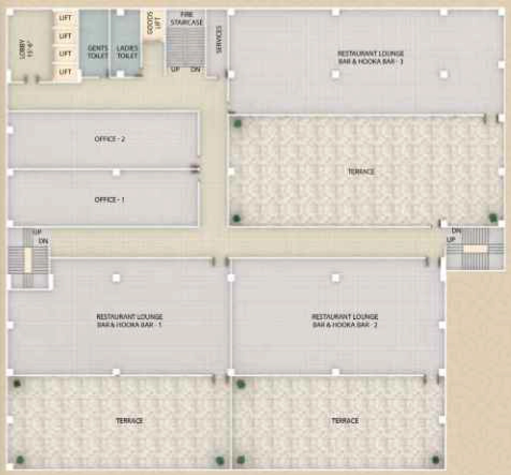 Floor Plan of Commercial Priyashi Aashi Ville in Ahom Gaon, Guwahati - Image 424839