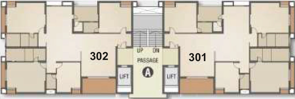 Floor Plan of Sky Diamond in Mota Mava, Rajkot - Image 424882