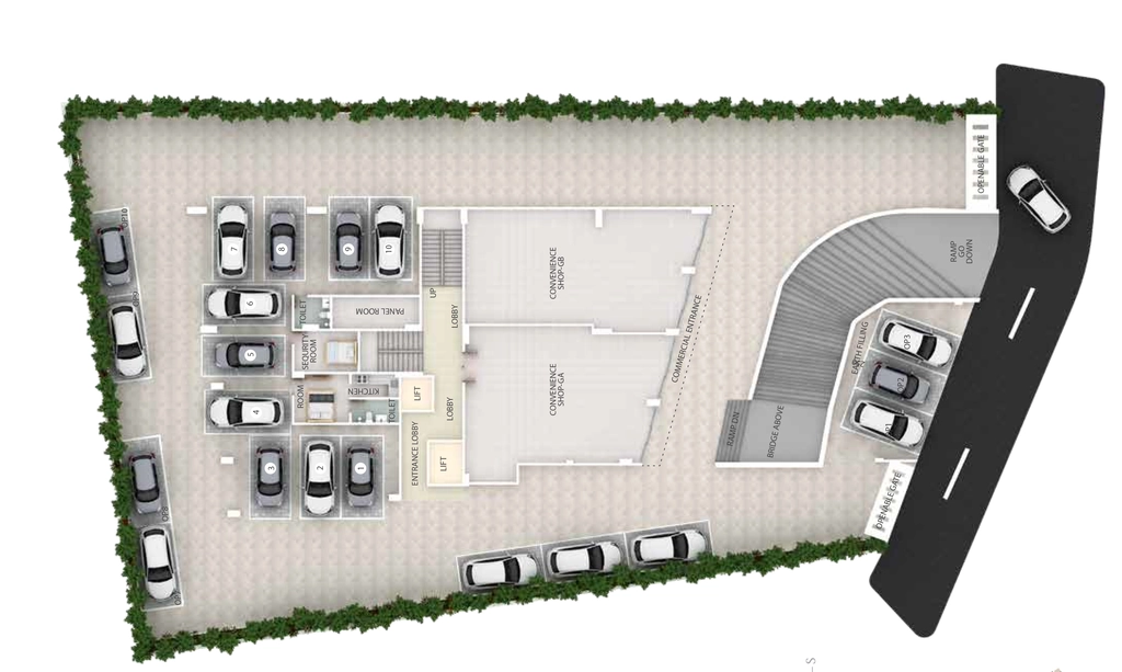 Master Plan of Aashi White House in Jalukbari, Guwahati - Image 425643