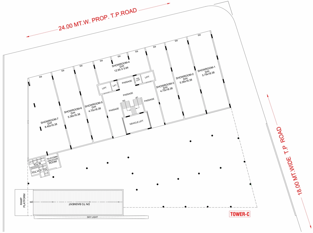 Master Plan of Skyvision The Palatial Gardens in Mota Mava, Rajkot - Image 424899